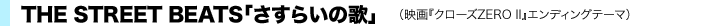 THE STREET BEATSu炢̉́vifuN[YZERO IIvGfBOe[}j
