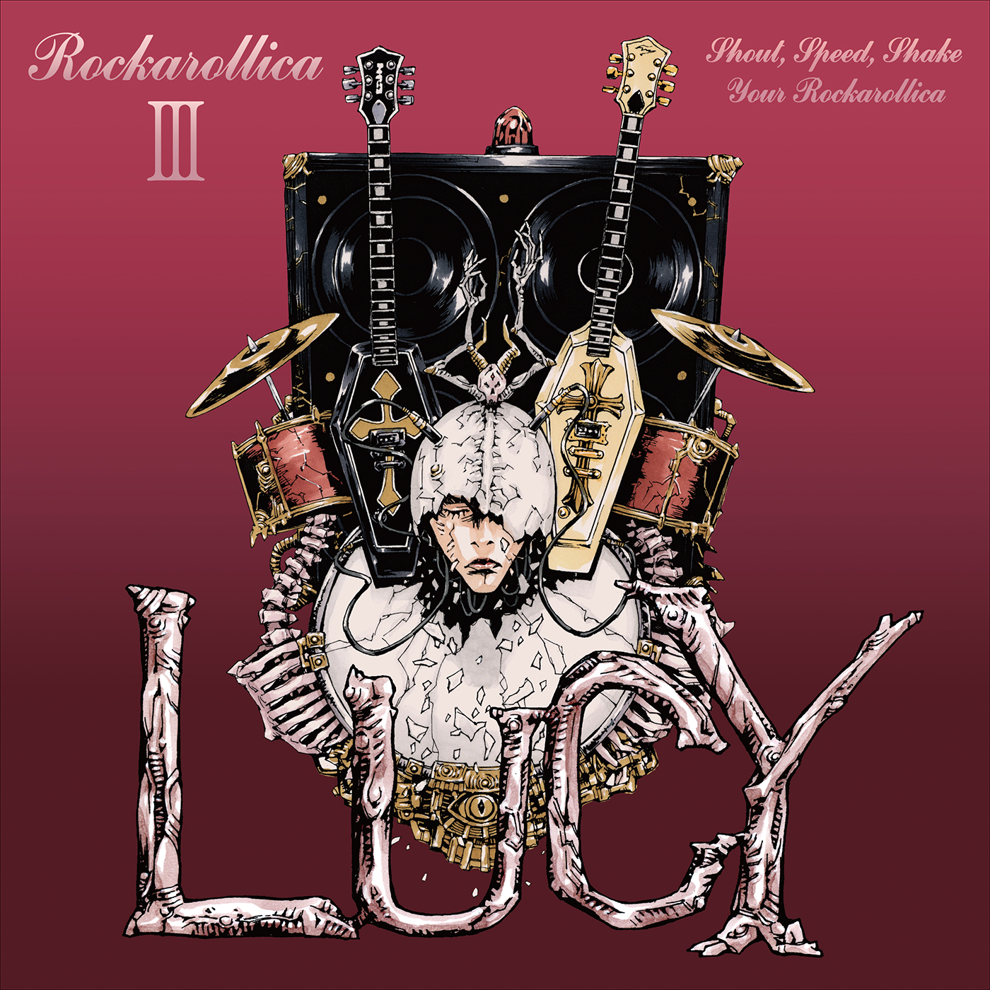 Lucy | 『ROCKAROLLICA Ⅲ』全収録楽曲タイトルとカバーアート公開