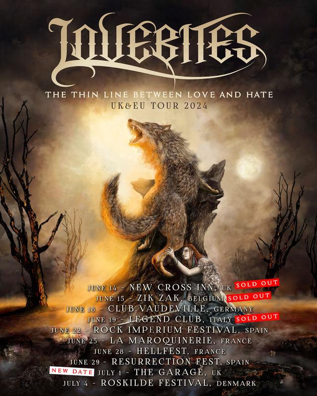 LOVEBITES 2025年「ETERNAL PHENOMENON TOUR」情報 - Genspark