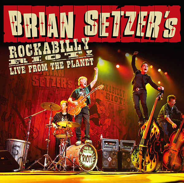 BRIAN SETZER/ブライアン・セッツァー・ロカビリー・ライオットDVD