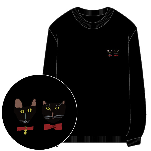 黒猫同盟オリジナルセーター