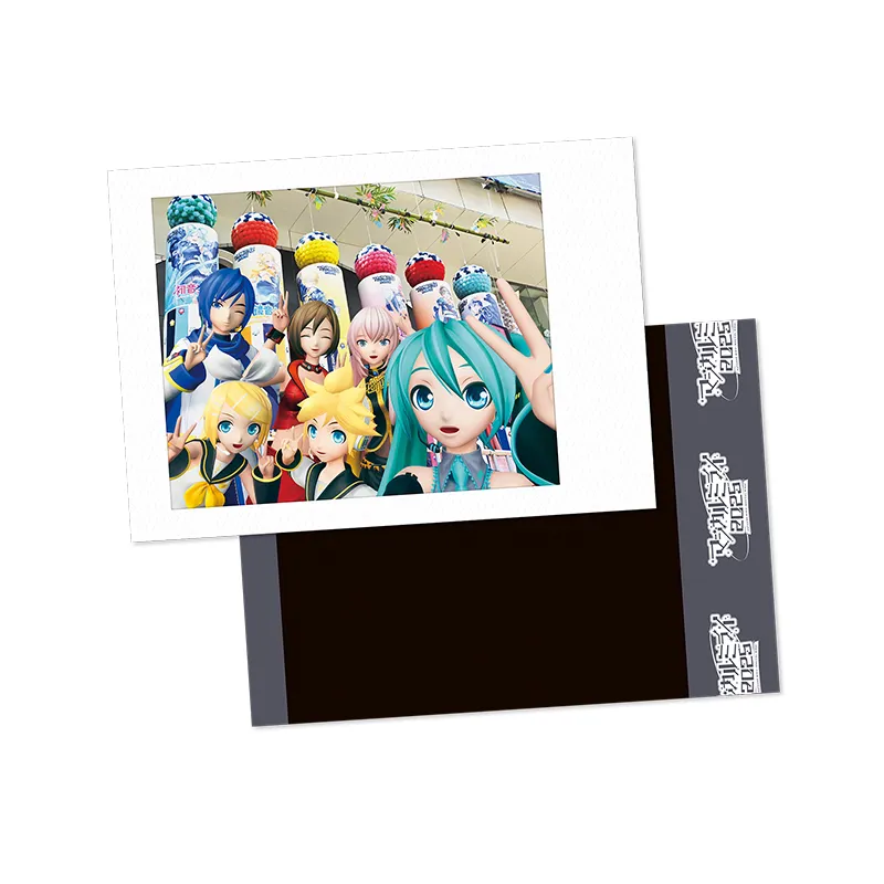 バーチャルシンガー集合ご当地チェキ風フォトカード