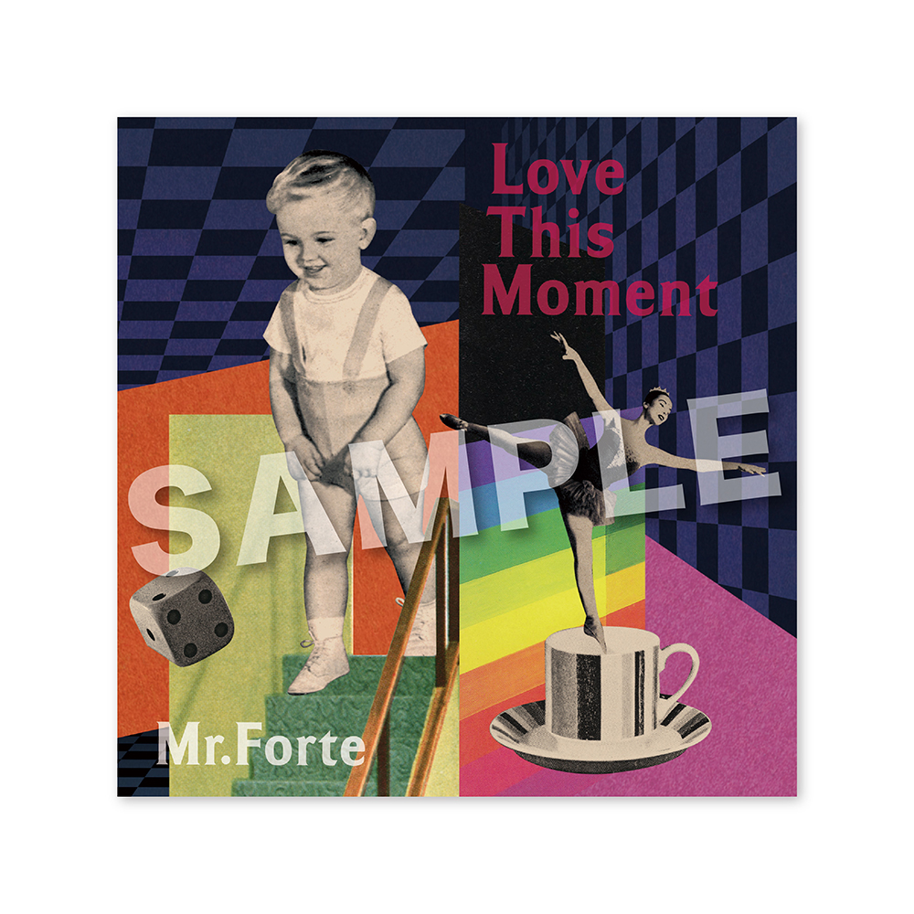 「Love This Moment」ジャケットステッカー