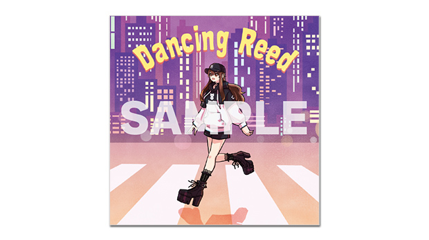 配信シングル「Dancing Reed」 ジャケット絵柄　ステッカー