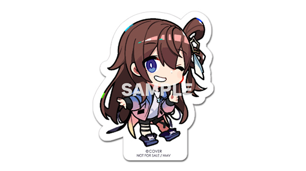 ときのそら　描き下ろしミニキャライラスト〈A〉　ダイカットステッカー